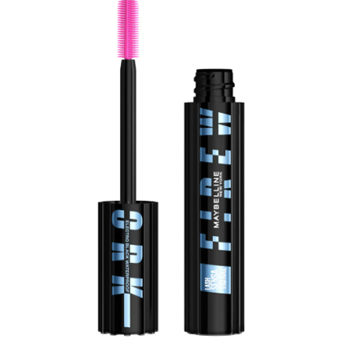 Máscara de pestañas Lash sensational Firework Electro Black Waterproof. Maybelline 1