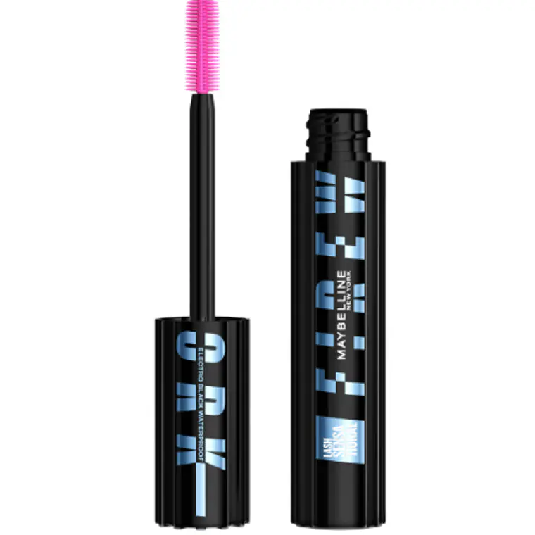 Máscara de pestañas Lash sensational Firework Electro Black Waterproof. Maybelline 1