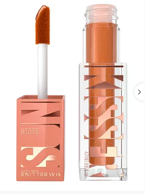 Rubor líquido Sunkisser  Electric Bronze. Maybelline