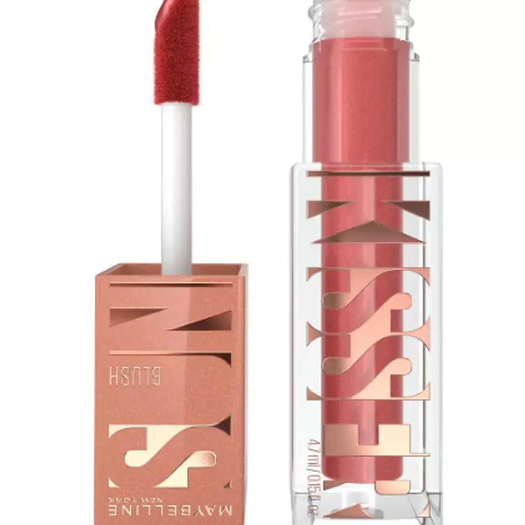 Rubor líquido Sunkisser  City Sizzle. Maybelline 1