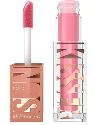 Rubor líquido Sunkisser  Blazing blush. Maybelline