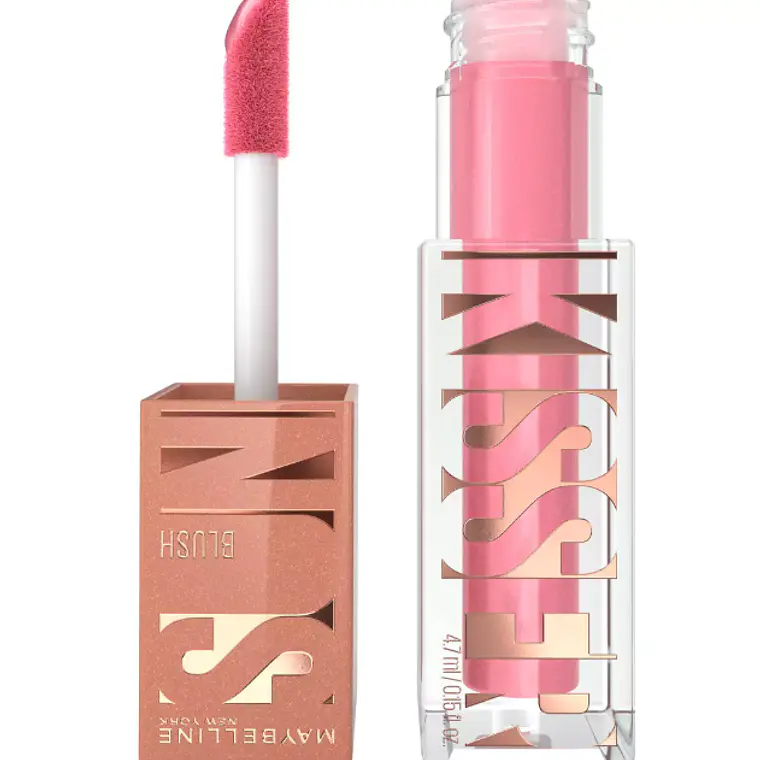 Rubor líquido Sunkisser  Blazing blush. Maybelline 1