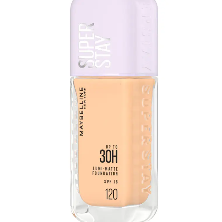 Base de maquillaje Superstay Lumi Matte n°120. Maybelline 1