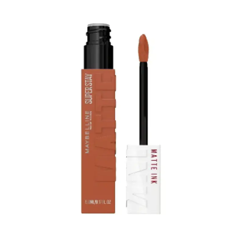 Labial líquido Superstay Matte ink Amazonian. Maybelline 1