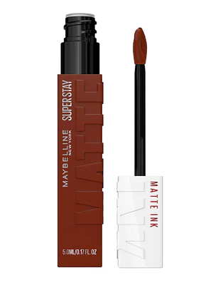 Labial líquido Superstay Matte ink Browns renegade. Maybelline