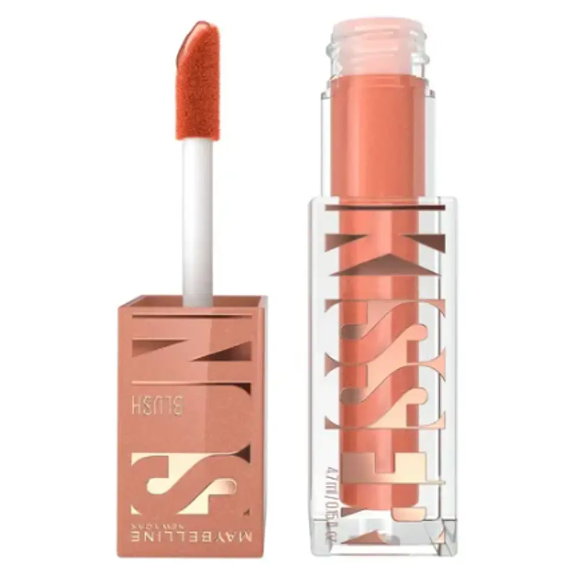 Rubor líquido Sunkisser Sol Search. Maybelline 1