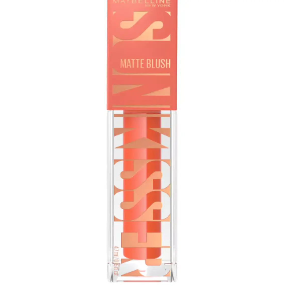 Rubor líquido Sunkisser matte Peachy. Maybelline 1