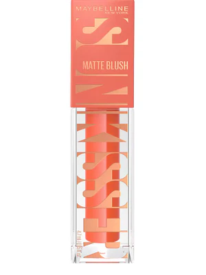 Rubor líquido Sunkisser matte Peachy. Maybelline