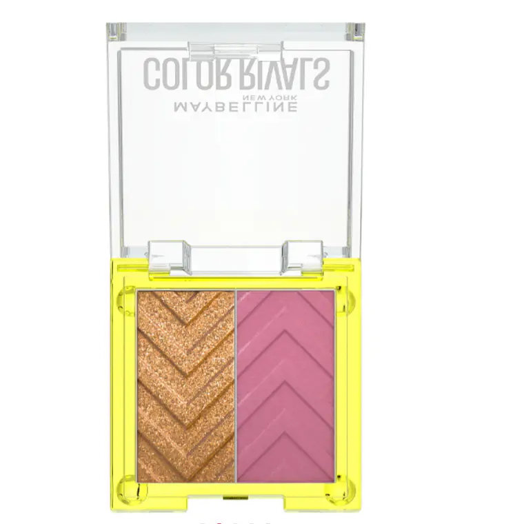 Sombra de ojos Dúo rival Assertive x Coy. Maybelline 1