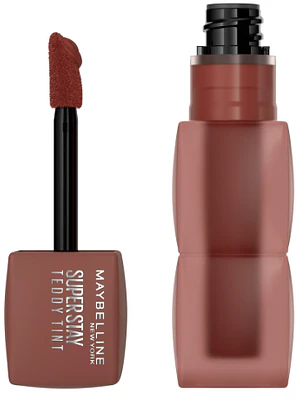 Labial líquido Supersaty Teddy tint n°20 Máscara tear. Maybelline