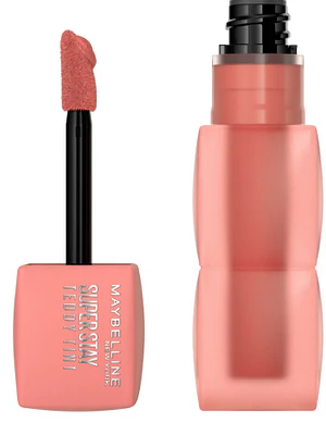 Labial líquido Teddy Tint n°10 Currente Mood. Maybelline