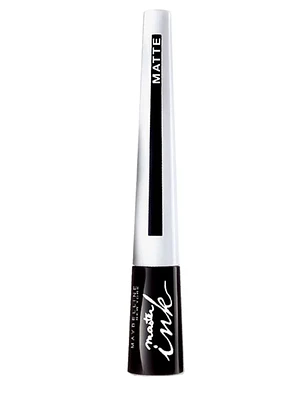 Delineador de ojos líquido Master Ink n°10 Charcoal black. Maybelline