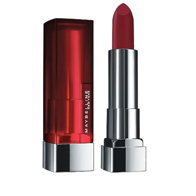 Labial Color sensational matte n° 695 Divine wine. Maybelline 1