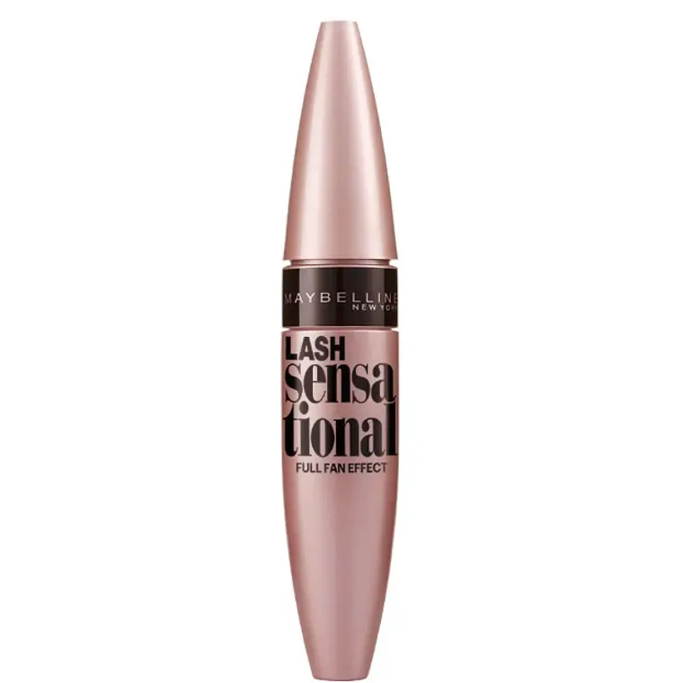 Máscara de pestanas Lash sensational Negro intenso Washable. Maybelline 1