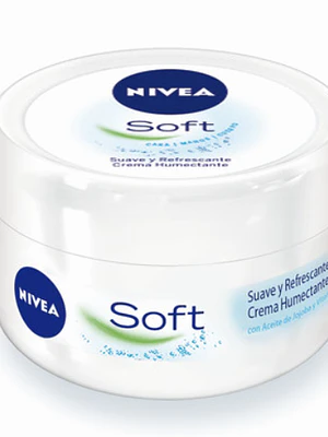 Crema mulitpropósito 200 ml.  Nivea soft 