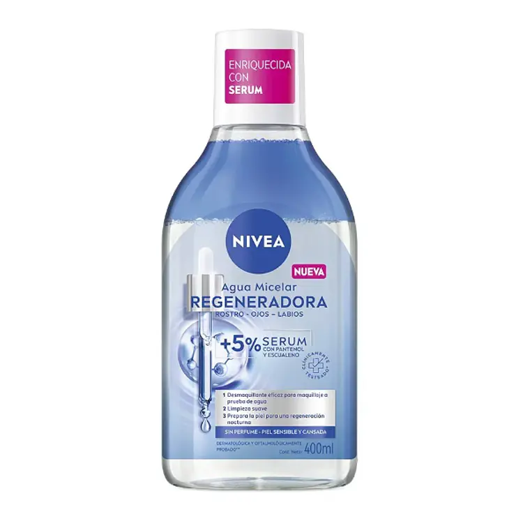 Agua micelar Regeneradora 400 ml. Nivea  1