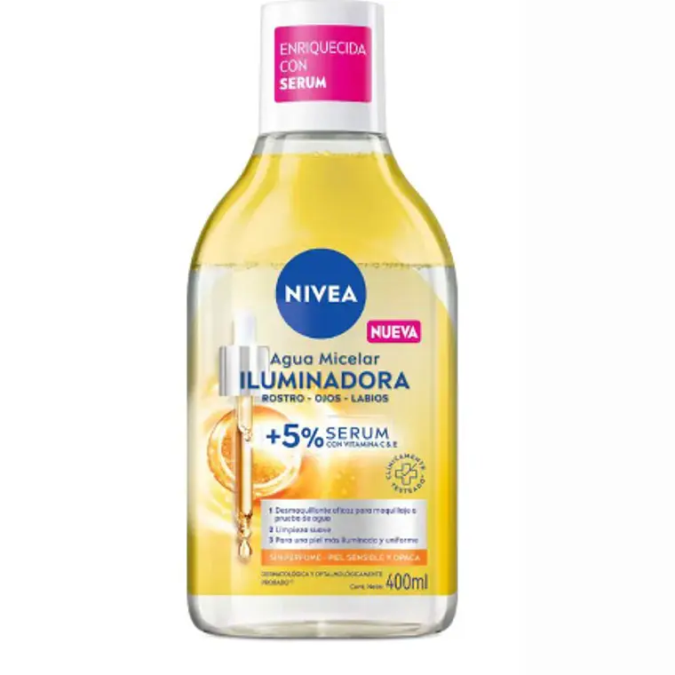 Agua micelar Iluminadora 400 ml. Nivea 1