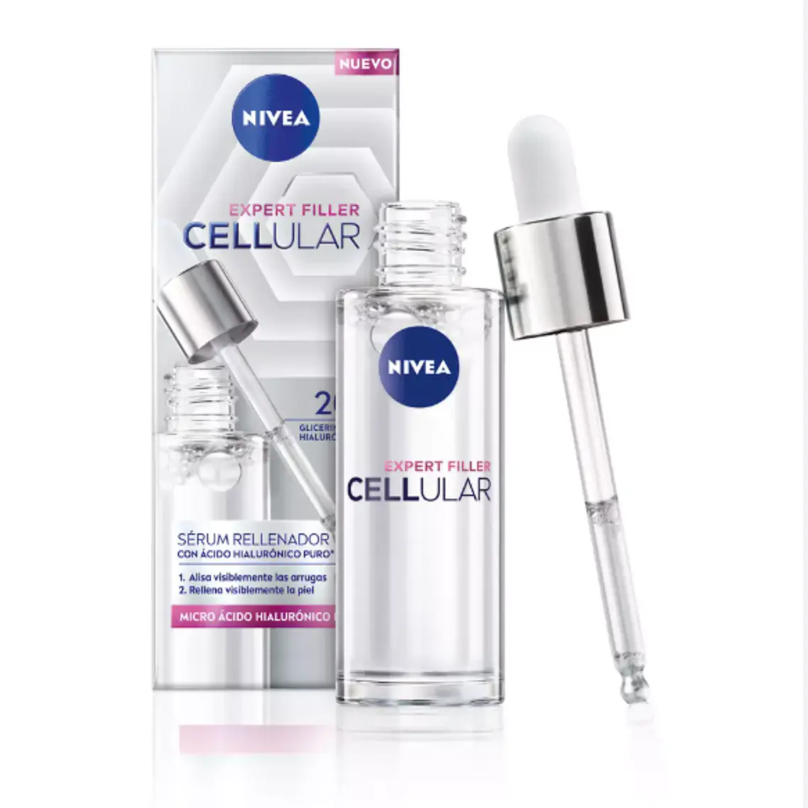 Expert filler Cellular Sérum rellenador 30 ml. Nivea 1