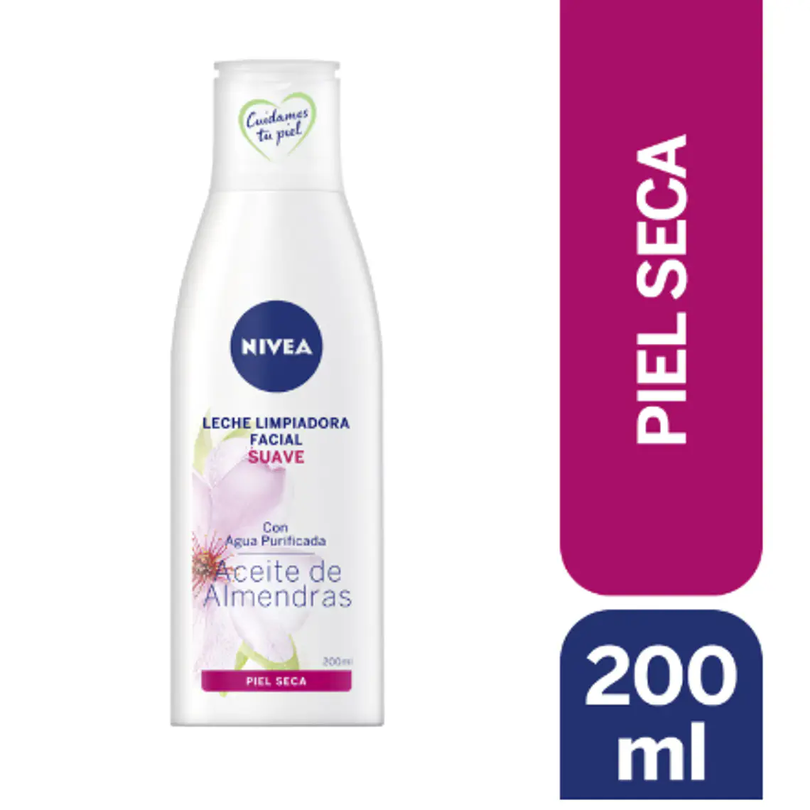 Leche limpiadora facial Suave 200 ml. Nivea 1
