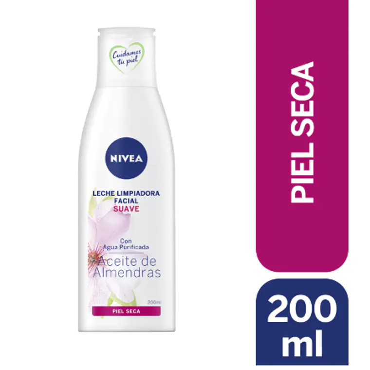 Leche limpiadora facial Suave 200 ml. Nivea 1