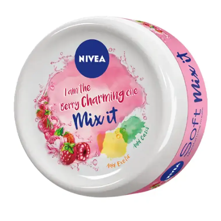 Crema humectante Berry charming Mix it 100 ml. Nivea 1