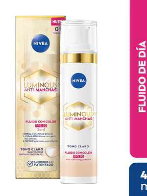 Luminous Anti-manchas Fluido con color Tono claro 40 ml. Nivea