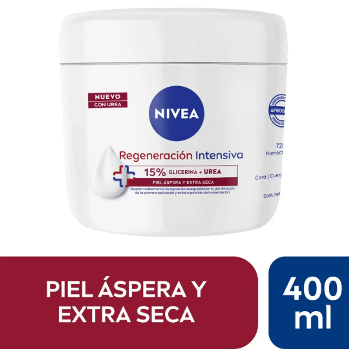 Crema de Regeneración intensiva 15 % úrea 400 ml. Nivea 1