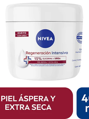Crema de Regeneración intensiva 15 % úrea 400 ml. Nivea