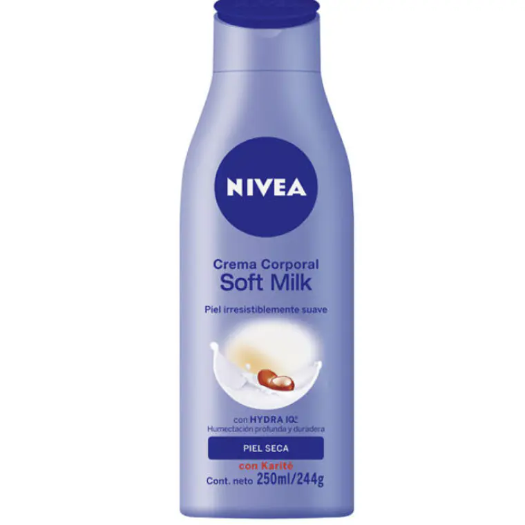Crema corporal Milk soft Piel seca 250 ml. Nivea 1