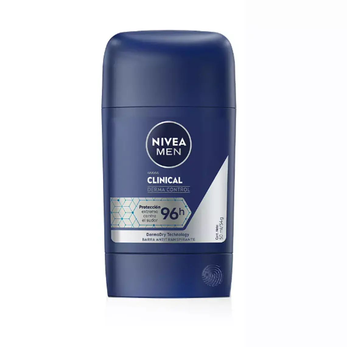 Desodorante en barra Clinical Dermo control 96h 50 ml. Nivea men 1