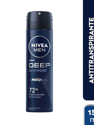 Desodorante Deep Darkwood Spray 150 ml. Nivea men
