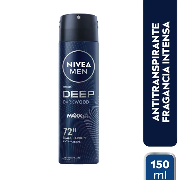 Desodorante Deep Darkwood Spray 150 ml. Nivea men 1
