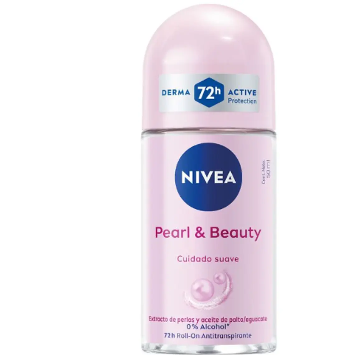 Desodorante Pearl & Beauty Cuidado suave Roll-on 50 ml. Nivea 1