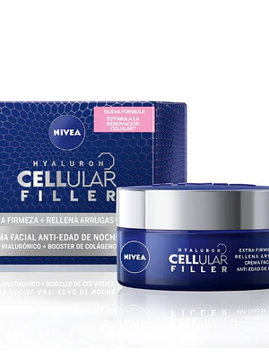 Crema facial noche Cellular filler Anti-edad 50 ml. Nivea