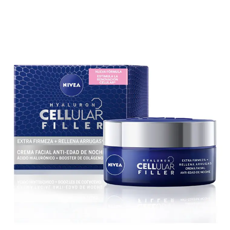 Crema facial noche Cellular filler Anti-edad 50 ml. Nivea 1