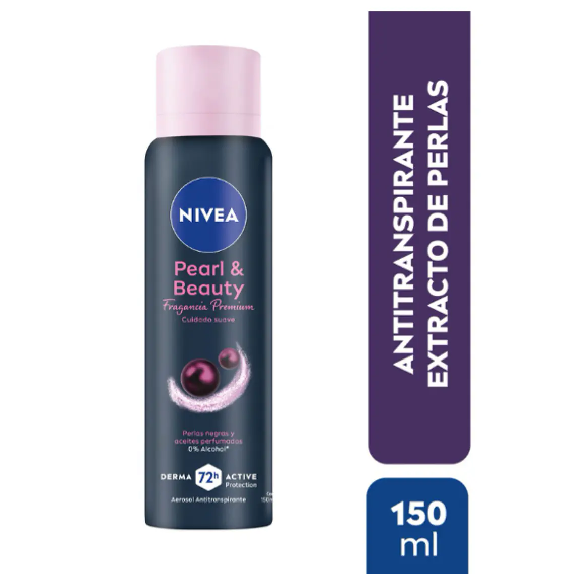 Desodorante Pearl & Beauty Black Spray 150 ml. Nivea 1