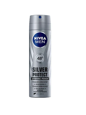 Antitranspirante Silver protect Dynamic power Spray 150 ml. Nivea men