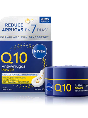 Crema facial Q10 Anti-arrugas Power Noche 50 ml. Nivea