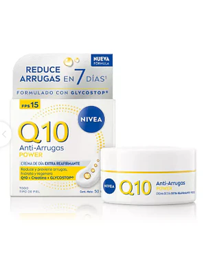 Crema día Extra reafirmante Q10 Anti-arrugas 50 ml. Nivea