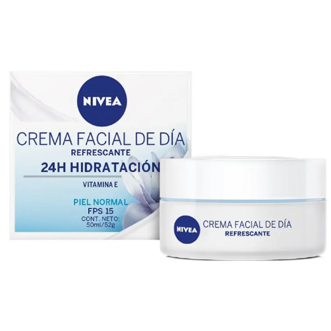Crema facial Refrescante Hidratante día 50 ml. Nivea 1