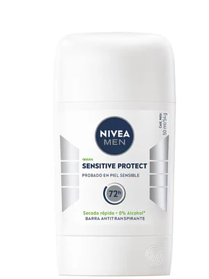 Desodorante en barra Sensitive Protect  54g. Nivea men