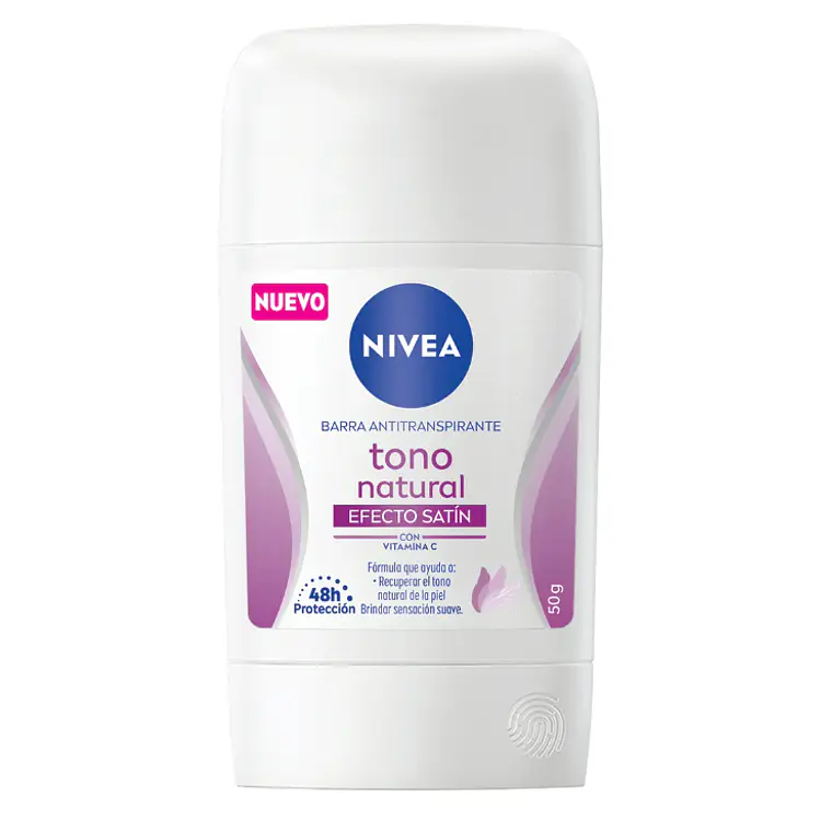 Desodorante en barra Tono natural Efecto satín 54g. Nivea 1