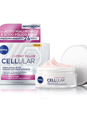 Crema facial Expert filler Cellular Anti-edad día 50 ml. Nivea