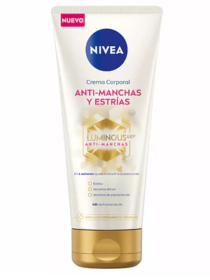 Luminous 630 Crema Corporal Anti-manchas y estrías 200 ml. Nivea