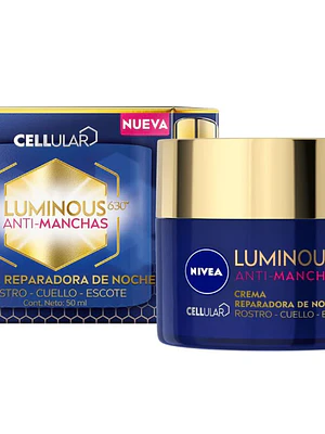 Luminus 630 Anti-manchas Crema reparadora noche 50 ml. Nivea