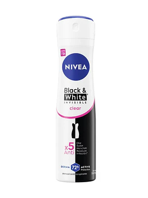 Nivea Deo Spray Inv Clear B&W X 150 Ml