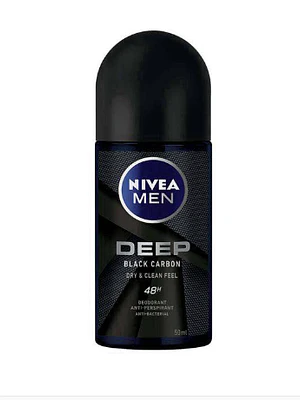 Nivea Deo Rollon Men Black Carbon 48 Hrs X 50 Ml