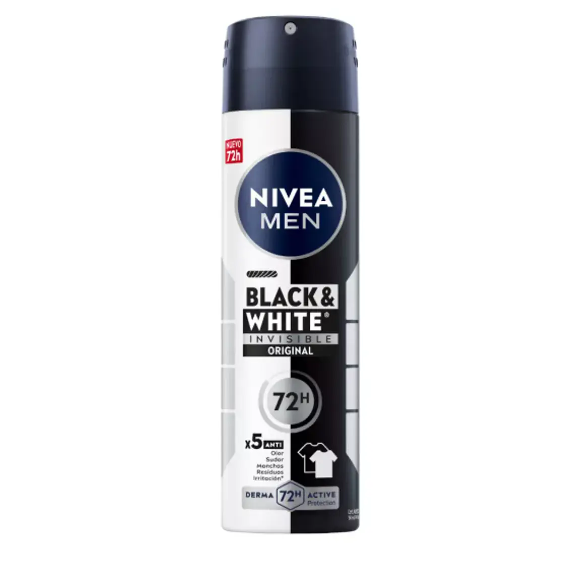 Nivea Deo Spray For Men B&W Invisible X 150 Ml 1