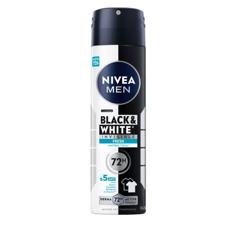 Nivea Deo Spray For Men B&W Fresh X 150 Ml 1