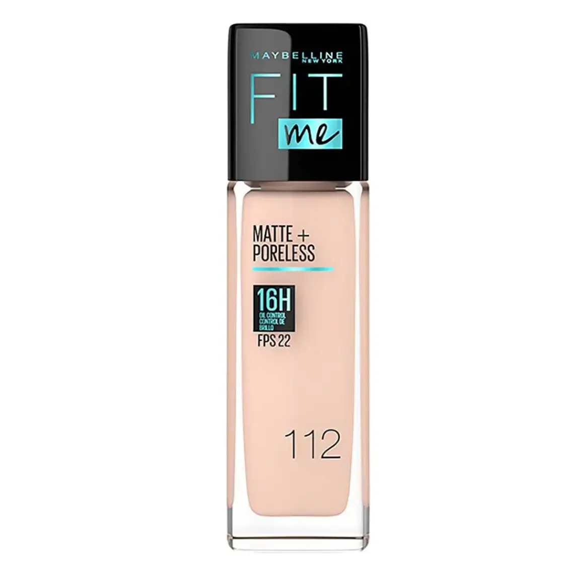Maybelline Base Fit Me Matte+Pore Fdn 112 Natural 1